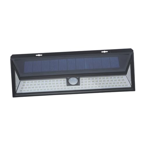 Applique murale solaire LED avec détecteur de mouvement pour jardin et terrasse