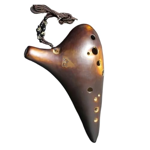 オカリナ練習用アクセサリー付きプロ仕様楽器12種類 オカリナ楽器(Alto AbE)