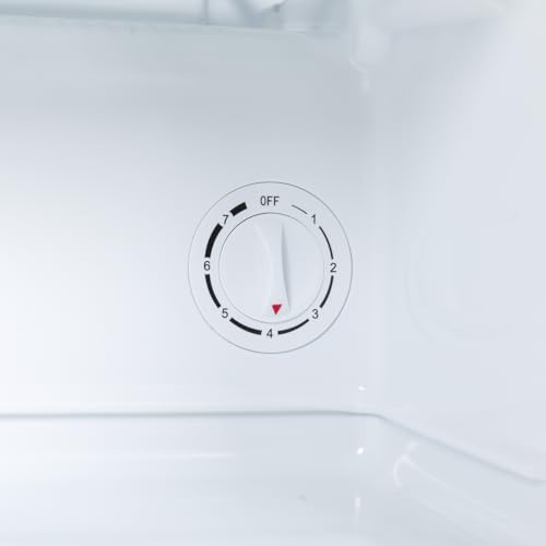 Willow WUCFZ48B 60L Undercounter Freezer - Recessed Handle, Reversible Door, 3 Drawers, Adjustable Thermostat, Mark-Proof Finish, 4* Freezer Rating, Easy Clean, Adjustable Feet - Black - Image 5