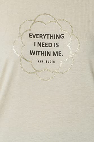 Image of Van Heusen Women's Cotton Regular Fit T-Shirt