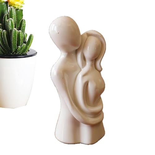 Idea regalo romantica: le statuette di coppia innamorate servono come regalo significativo per occasioni romantiche che simboleggiano amore e devozione duraturi, rendendole ideali per anniversari o San Valentino per celebrare l'arredamento della compagnia con significato emotivo