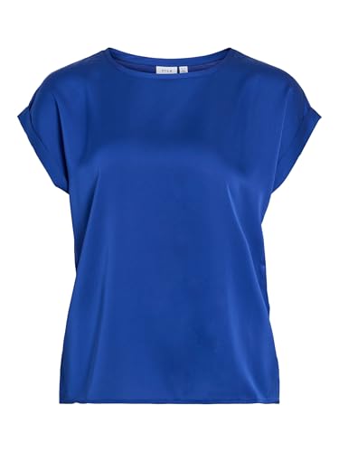 Vila VIELLETTE S/S Satin TOP/SU - NOOS