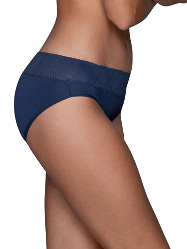 Image of Vanity Fair Women's Effortless Panties for Everyday Wear, Buttery Soft Fabric & Lace