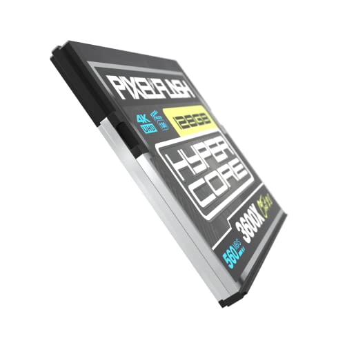 128Gb Pixelflash Cfast 2.0 Memory Card 3600X Hypercore Series 560Mb/S Sata3 Vpg-130 Cfast Card Compatible With Dslr, Cinematic Video Cams & Photography Cameras Lab Tested-Certified Flash Memory #TOP7