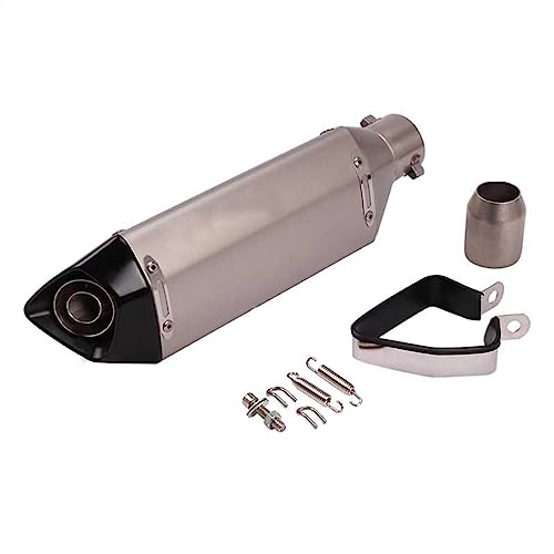 Tuyau d'échappement 380mm pour rouler en ville ou sur piste avec Yamaha MT03 et Suzuki