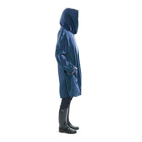 Short Donatella Fashion Travel Raincoat4
