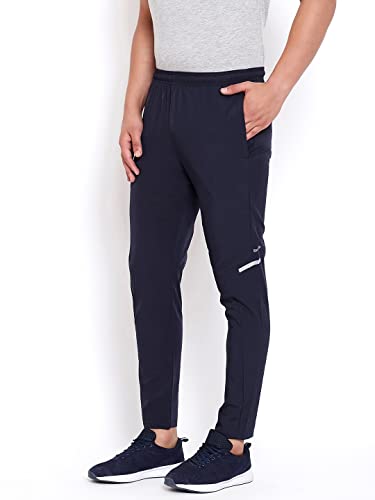 Image of Joggers Gym Pants for Men's | Regular Fit Athletic Trackpants | Casual Running Workout Pants with Pockets |Solid Men Track Pants
