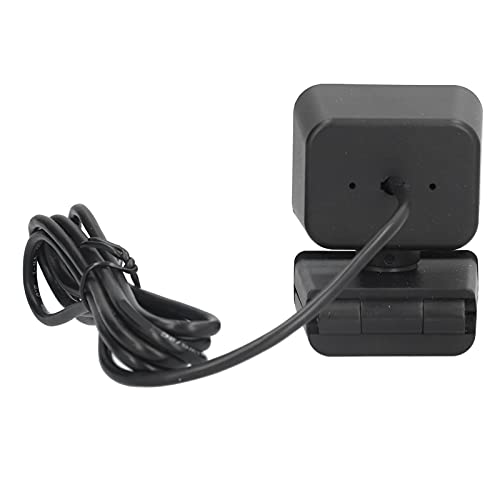 Elprico 1080P Webcam, 360° Rotation HD USB Webcam30fps USB Computerkamera mit Mikrofon Plug and Play PC Laptop Webkamera mit 3 Geschwindigkeiten Touch Fill Light – Bild 6