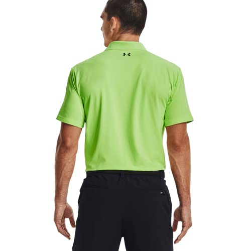 Under Armour Men's Polo Shirt Nylon/Elastane Blend (as1, Alpha, m, Regular, Regular, Quirky Lime/Pitch Grey 752)2