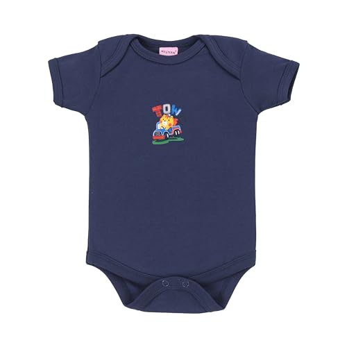 Image of Baby Bodysuits 100% Cotton Rompers /Sleep Suits /Onesies /Night Suits for Baby Boys New Born Baby Clothes-(Pack of 3)
