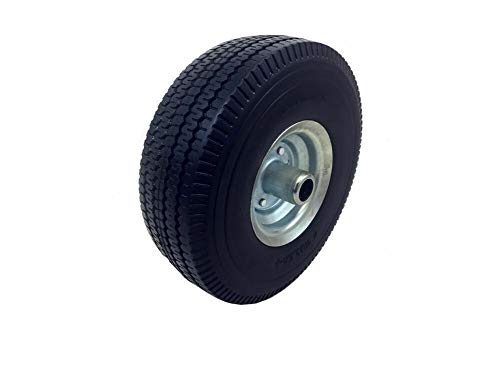 Dtkh Off Set Galvanised PU Sit On Lawn Mower Wheel Puncture Proof 4.10/3.50-4