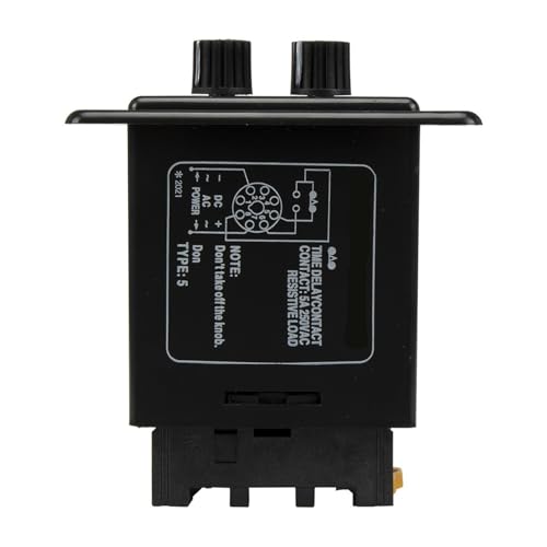 Relé temporizador SPDT intermitente serie ATDV-Y de 110V CA con regulación de 30 segundos dual