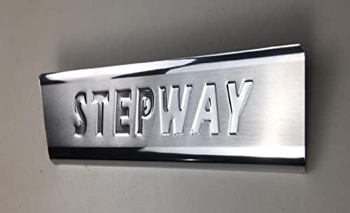 für Dacia Sandero Stepway 2012-2021 4 Stück Chrom Einstiegsleisten Edelstahl
