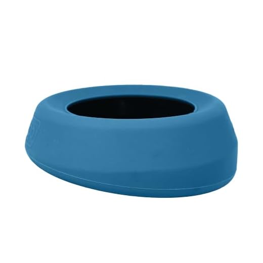 Kurgo Splash-Free Wander(TM) No-Spill Portable Water Dog Bowl and Food Pet Bowl