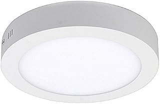 18W LED White Body Round Surface Mount Ceiling Panel Down Light Cool White 6500K Super Bright