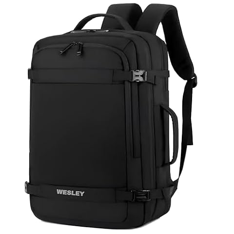 Luxur 45L Overnighter Expandable Travel Laptop Backpack Cabin
