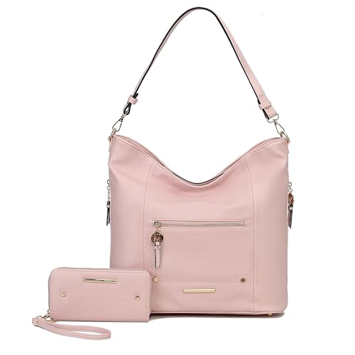 Image of MKF Collection Shoulder Bag for Women, Vegan Leather Top-Handle Crossbody Bag Handbag Purse by Mia K