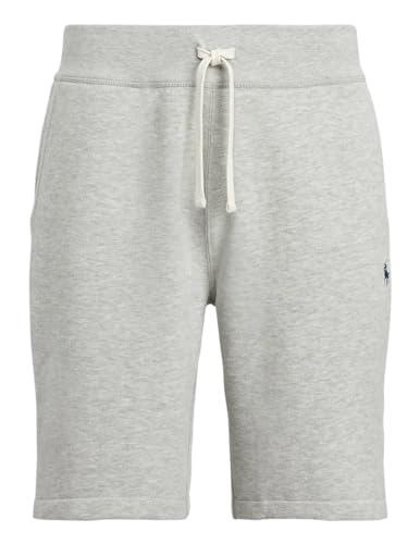 POLO RALPH LAUREN 24cm Fleece Shorts (UK, Alpha, XL, Regular, Regular, Grey)