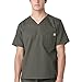Carhartt Scrubs C15108 Men's Classic Fit Ripstop Bi-Swing Chest Pocket V-Neck T - Large - Olive