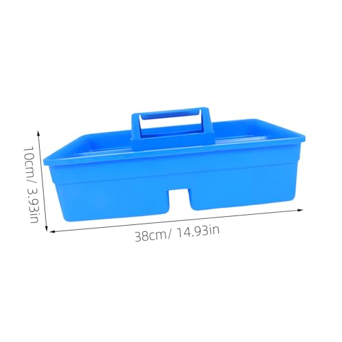 Boîte de rangement d'outils commercial bleu usage pro portable - 4