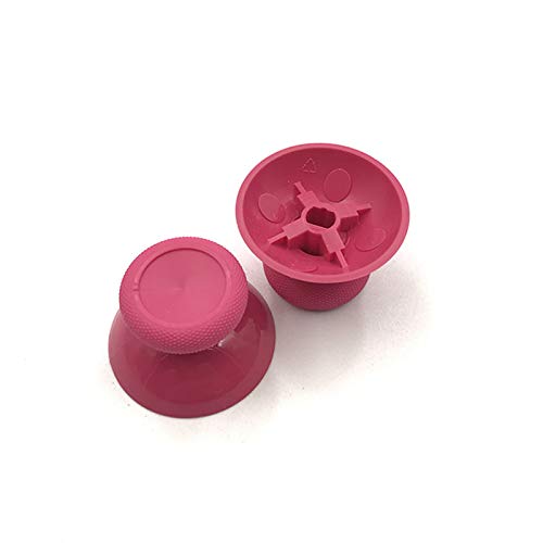 2PCS 3D Analog Joystick Cap Thumb Stick Cap Thumbstick Replacement for Xbox One Slim Xbox One Xbox One Elite Controller (Pink)