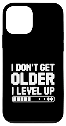 I Don't Get Older I Level Up �Q�[�}�[ �t�B�b�g�l�X ���[���A �X�}�z�P�[�X iPhone 12 mini �p