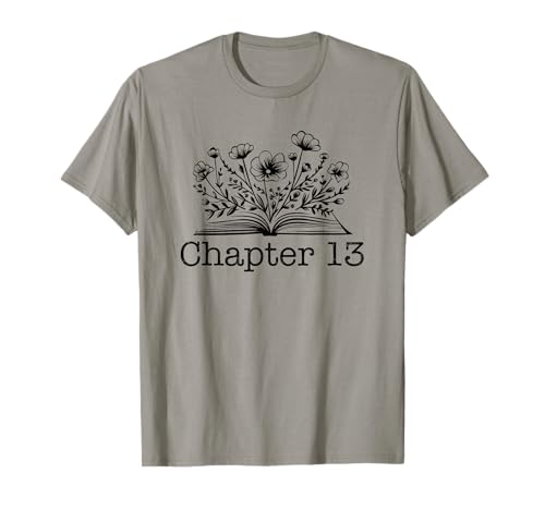 Cute 13th Birthday Chapter 13 Official Teenager Book Lover T-Shirt