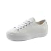Produktbild Paul Green Damen, Frauen Low-Top Sneaker,Laufschuhe,schnürschuhe,schnürer,Plateausohle,Halbschuhe,straßenschuhe,Weiß (JA),41 EU / 7.5 UK