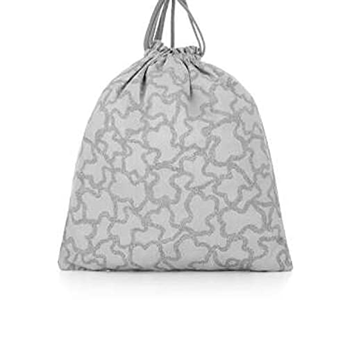TOUS BABY - Bolsa de guardería Kaos para tu Bebé. Colores variados. (27x30 cm) (Gris)