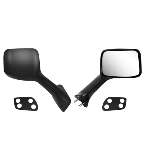 Black Mirror Assembly Replacement for International MV 2022 2023 2024, Basic Manual Mirror, left Side