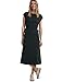 Street One Damen Midi-Kleid mit U-Boot-Ausschnitt