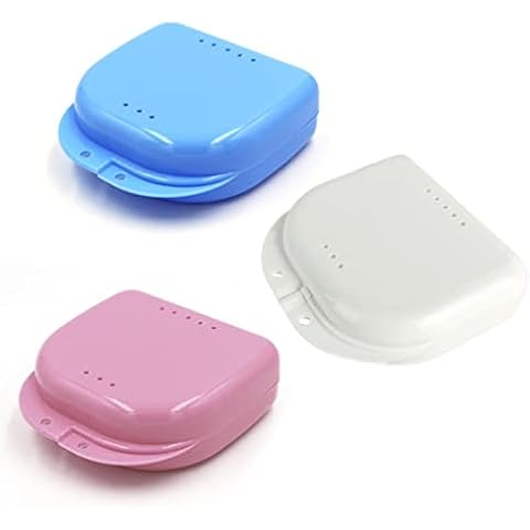 SIOPPKIK Caja de Almacenamiento de Dentadura (3 piezas) Cover
