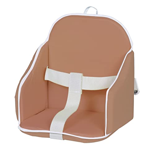 Coussin de chaise PVC avec sangles de sécurité cassonade