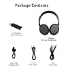 Wireless Bluetooth TV Headset, Deep Bass Bluetooth Headphones Over Ear for Adults and Seniors, HiFi Stereo Lightweight Headphones for Home Office TV, PC, Cellphone (Black) #5