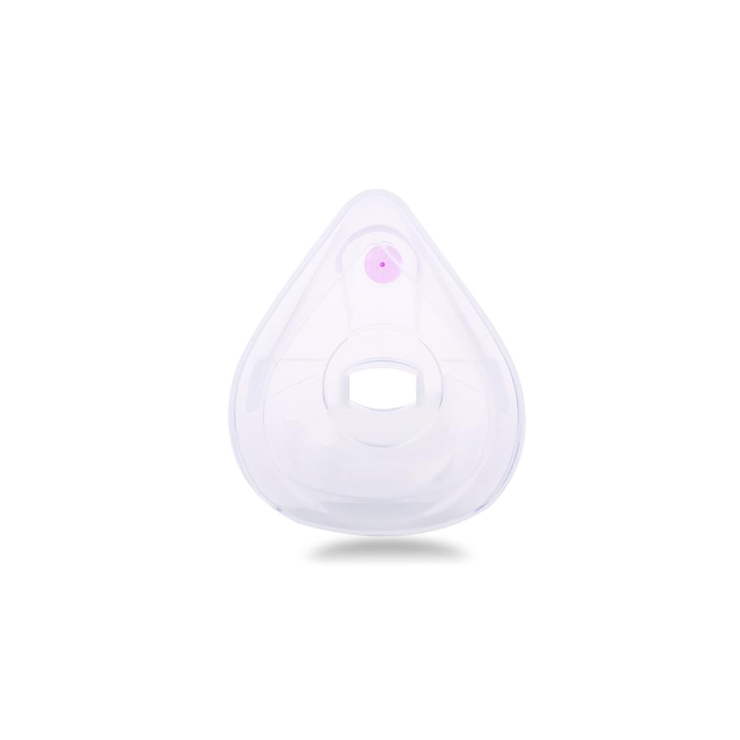 Oddent Universal Mask Adult Silicone Face Mask Compatible with Universal-Chamber Has Exhalation Valve