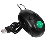 Conception ergonomique : conçue pour s'adapter confortablement à votre main, cette souris trackball permet des naturels du pouce, réduisant la tension du poignet lors d'une utilisation prolongée, mini souris usb, mini souris filaire