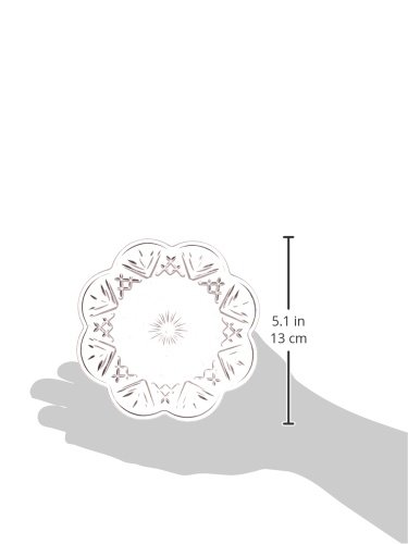 Godinger 25765 Lead Crystal Set Of 4 Dublin Canape Plates thumb #2