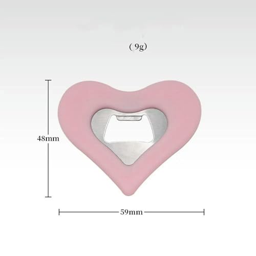 Décapsuleur en forme de cœur compact pour animer vos goûters et fêtes