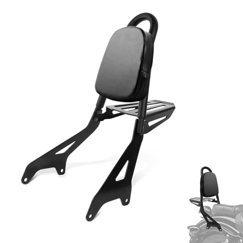 Sissy bar moto avec porte-bagages : finie la fatigue passager sur Star XVS950 Bolt 13-23