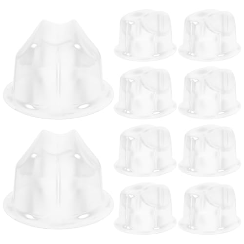 HOMOCONO 10Pcs Bucket Hat Support Holders Hat Shapers for Display Hat Racks and Storage for Bucket Caps Fisherman Hats and More