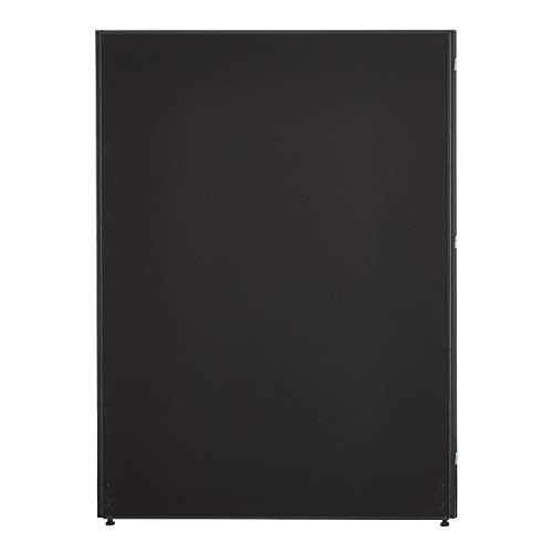 法人様向け オフィスコム ローパーテーション パーティション 幅1200×高さ1600mm ブラック×ブラック OC-PT-C1612-BKBK