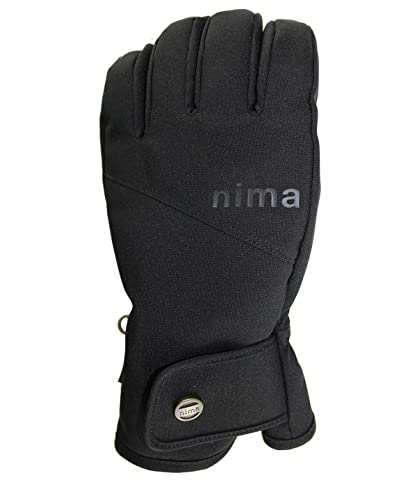 nima(ニーマ) スノーボード グローブ レディース スノーグローブ 2022 Fall&Winter モデル NG-604 ブラック M