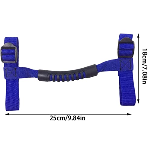 Maçaneta de porta de cana de carro | Alças de Jeeps Portáteis Para Roll Bars Com de Nylon | Alça de