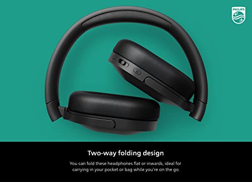 Philips Audio H6506 Casque sans fil avec suppression active du bruit (ANC) et connexion Bluetooth multipoint, TAH6506BK - Les Beatles, Paul McCartney, John Lennon, RIngo Starr, George Harrison Philips Audio H6506 Casque sans fil avec suppression active du bruit (ANC) et connexion Bluetooth multipoint, TAH6506BK – Image 8