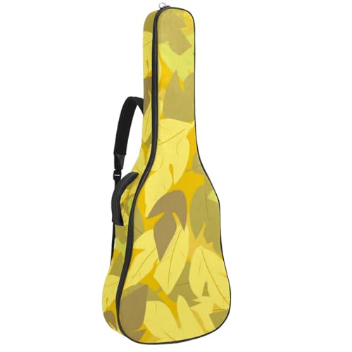 Étui guitare acoustique multicolore idéal pour voyager sous la pluie au studio de musique