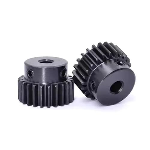 Engrenage droit 1M 35 dents usiné en acier métallique durable