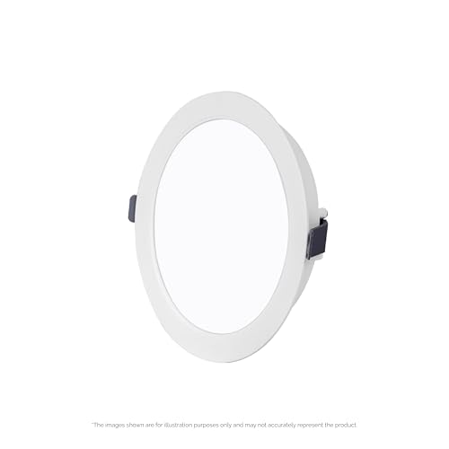 Image of Halonix Jazz 15W Motion Sensor Led Recessed downlighter | Cutout- 4 inch | Recessed Ceiling Light for Hall, Room, Office, Shop | Motion Sensor Light | Led Downlighter with Surge Protection | Pack 1