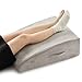 joydomus ErgoLift Leg Rest Pillow | Dual-Handle Memory Foam Top & Machine-Washable Cover | For Relaxation, Recovery & Joint Comfort (Grey)
