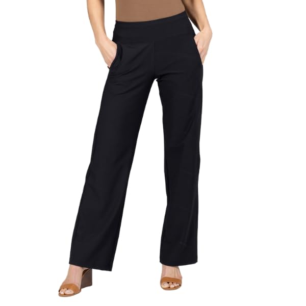 KiraGrace Traveler Pant: Black TRAVELFLEX