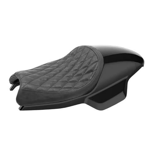 Housse Selle Moto Anti Douleur Couvre Siège Double Plat QJMoto SRV300S et Garde-Boue